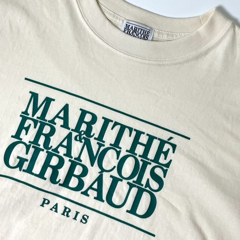 現貨｜MARITHE CLASSIC LOGO TEE 卡其色