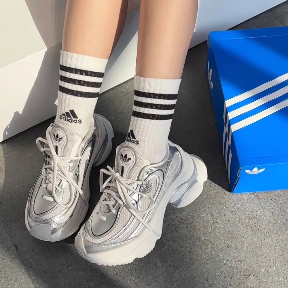 預購｜ADIDAS W ORIGINALS OZVENUZ  鑽耀銀