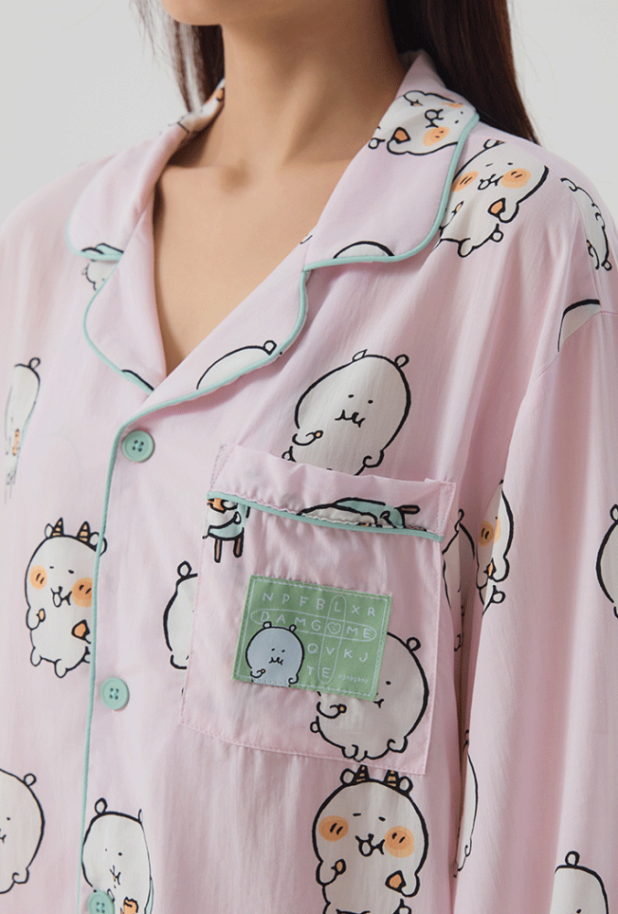 現貨｜SPAO X 自嘲熊 聯名睡衣 長袖 4色