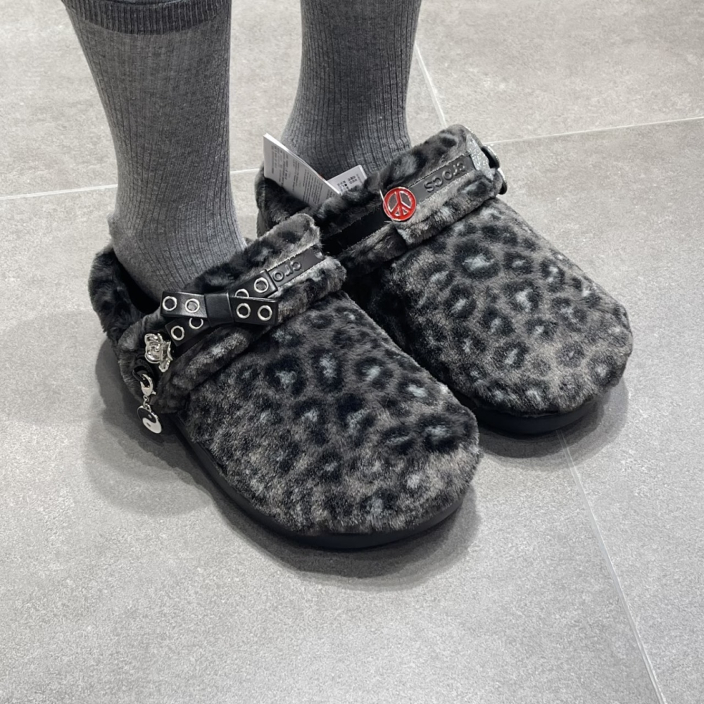 預購｜CLASSIC CLOG UNFURGETTABLE ANIMAL 豹紋