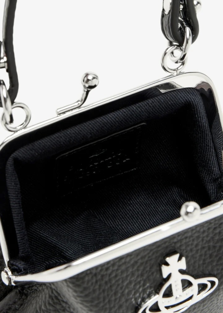 預購｜VIVIENNE WESTWOOD GRANNY 星球標誌口金包 黑色