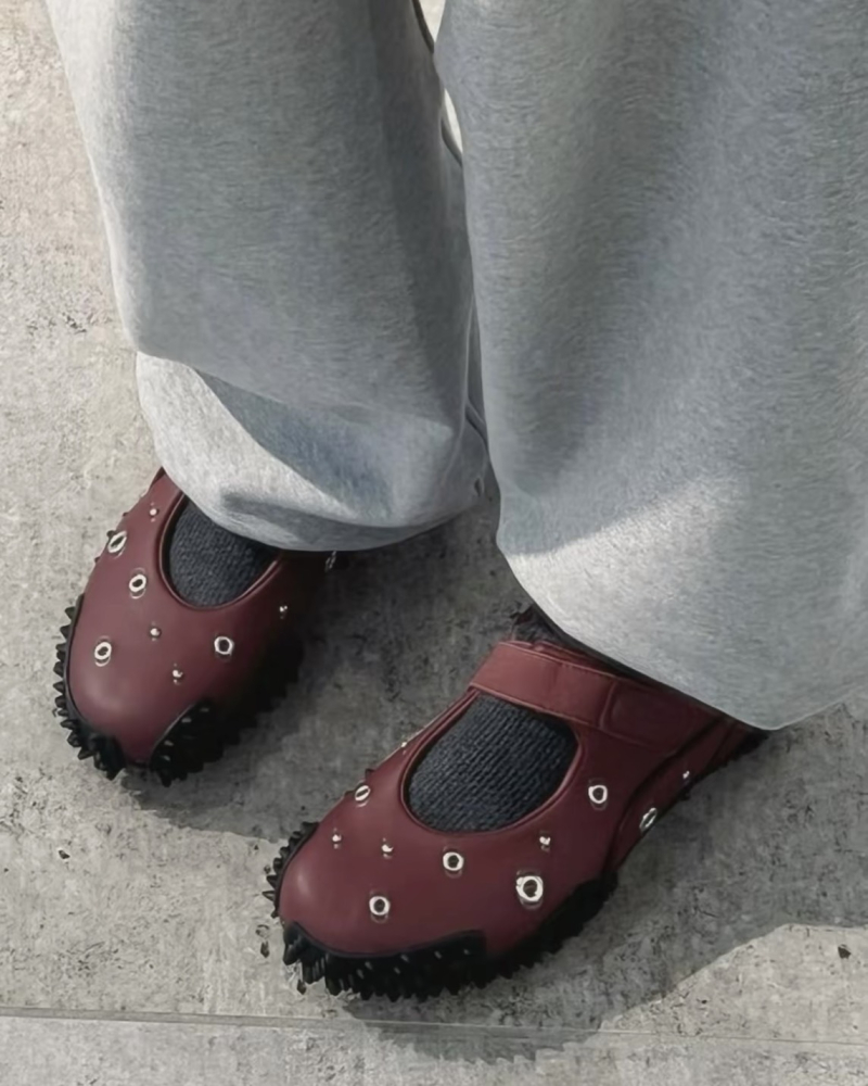 預購｜PUMA MOSTRO FEY 鉚釘鞋 酒紅