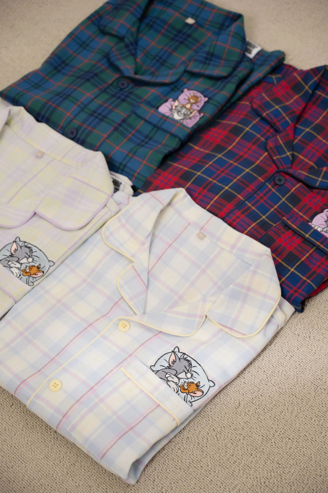 現貨｜SPAO X 湯姆貓與傑利鼠 聯名睡衣 長袖 4色