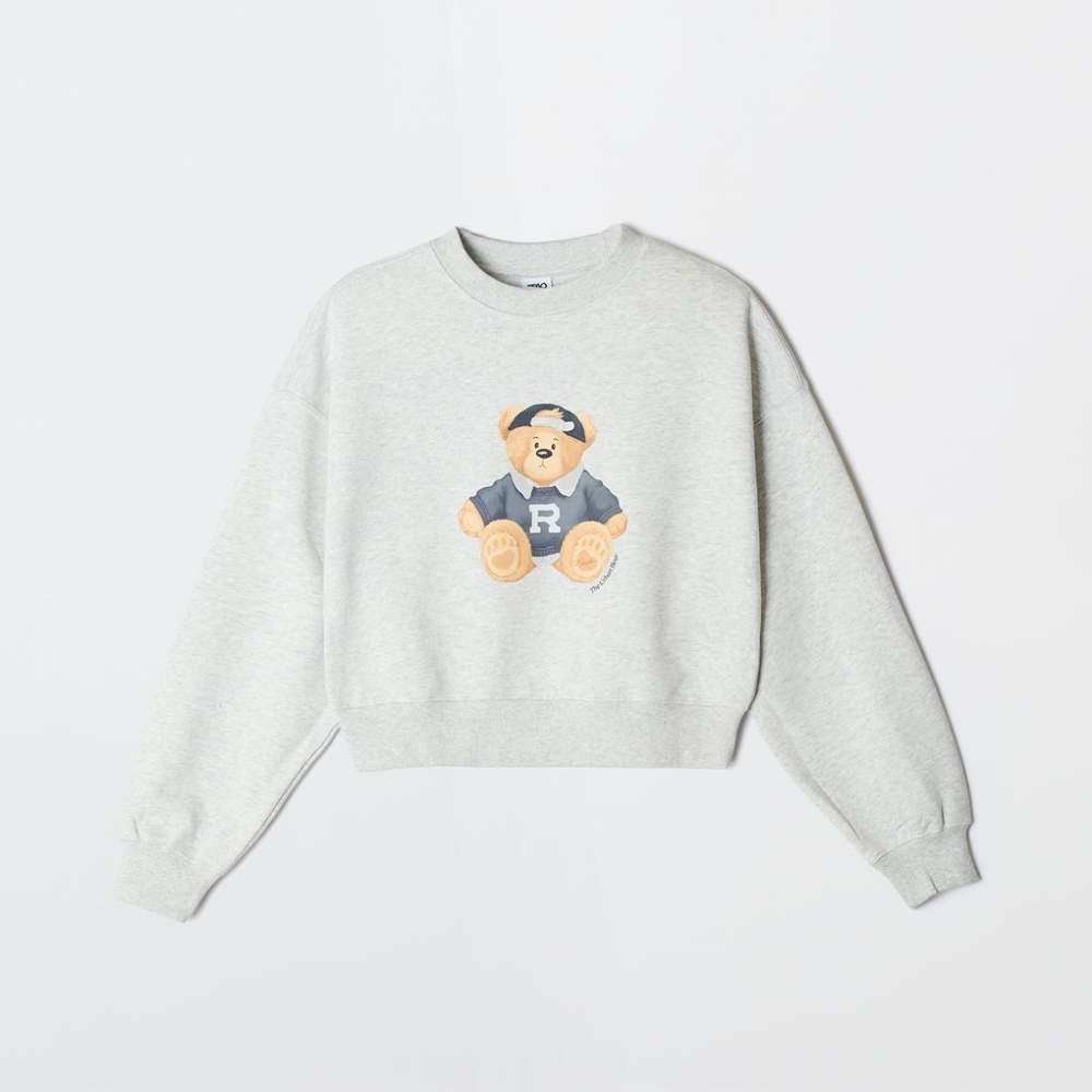 現貨｜SPAO 小熊短版衛衣 4色