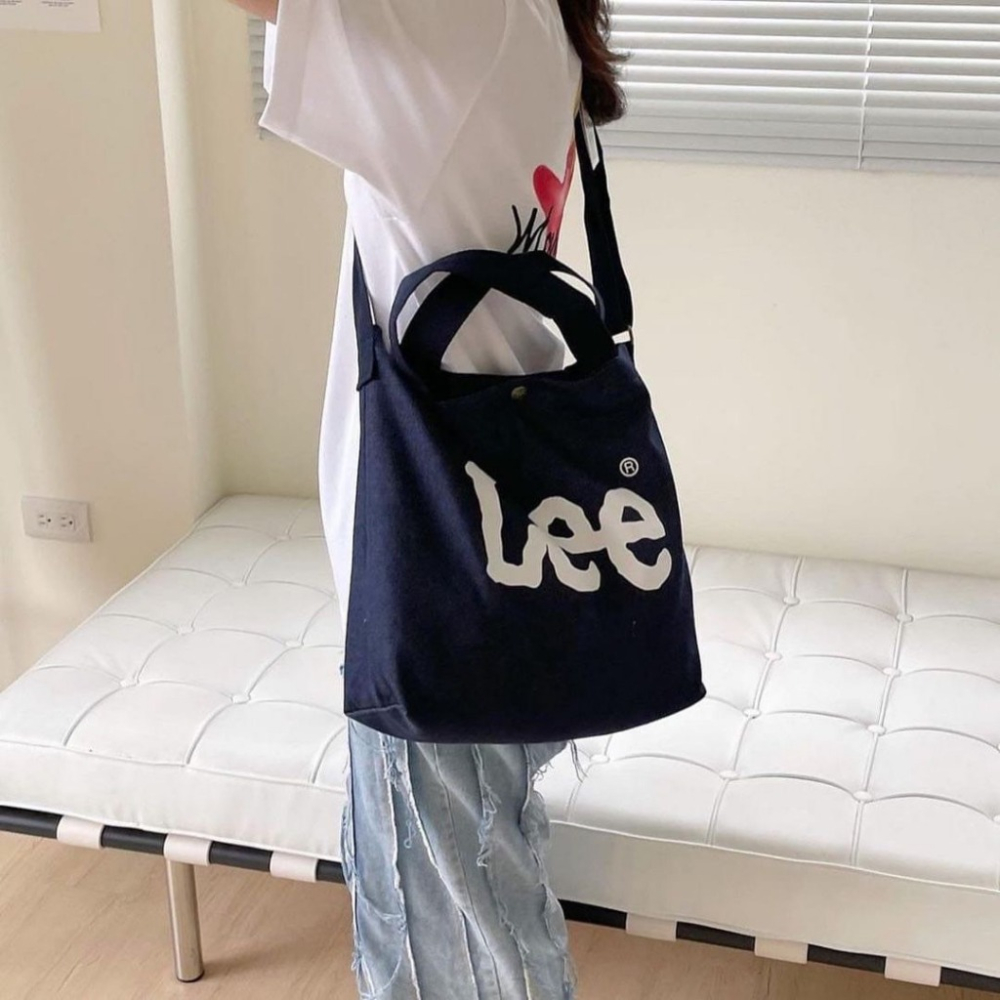 現貨｜LEE 大LOGO帆布袋 3色
