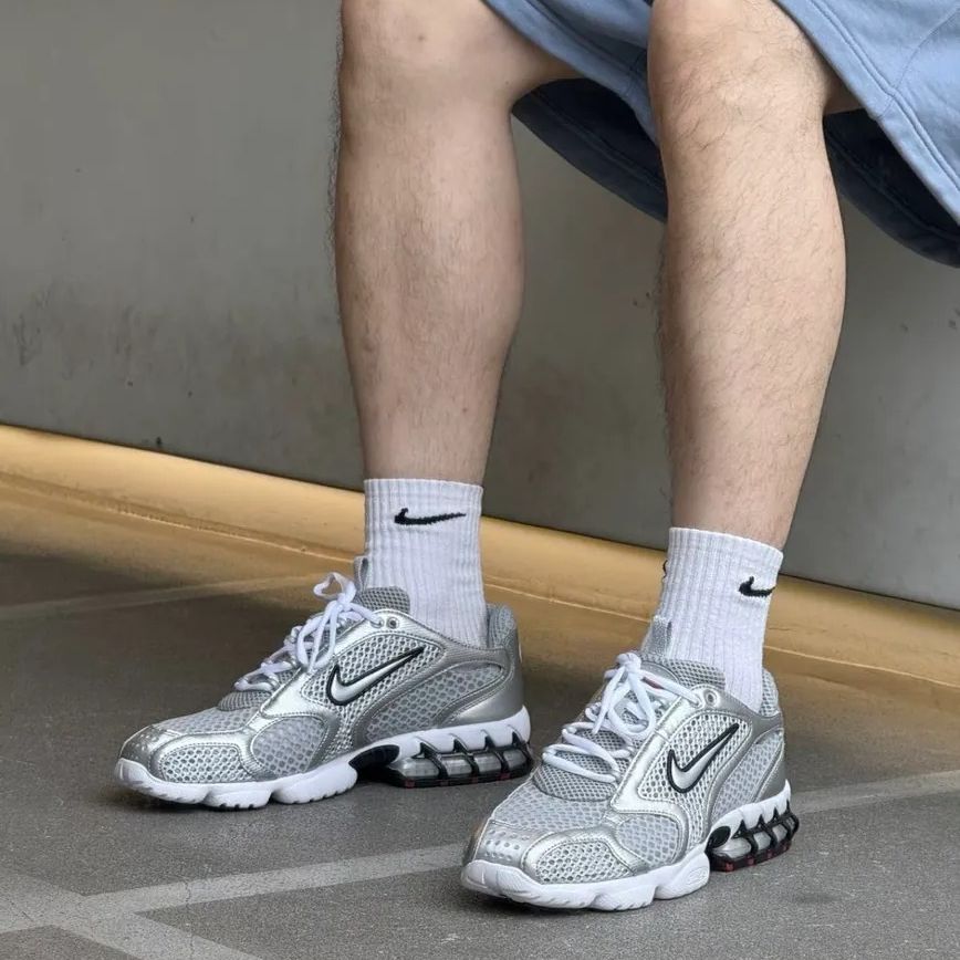 預購｜NIKE AIR ZOOM SPIRIDON CAGE 2 液態銀