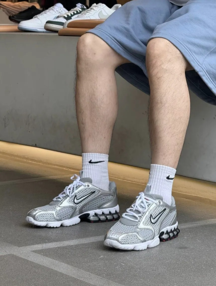 預購｜NIKE AIR ZOOM SPIRIDON CAGE 2 液態銀