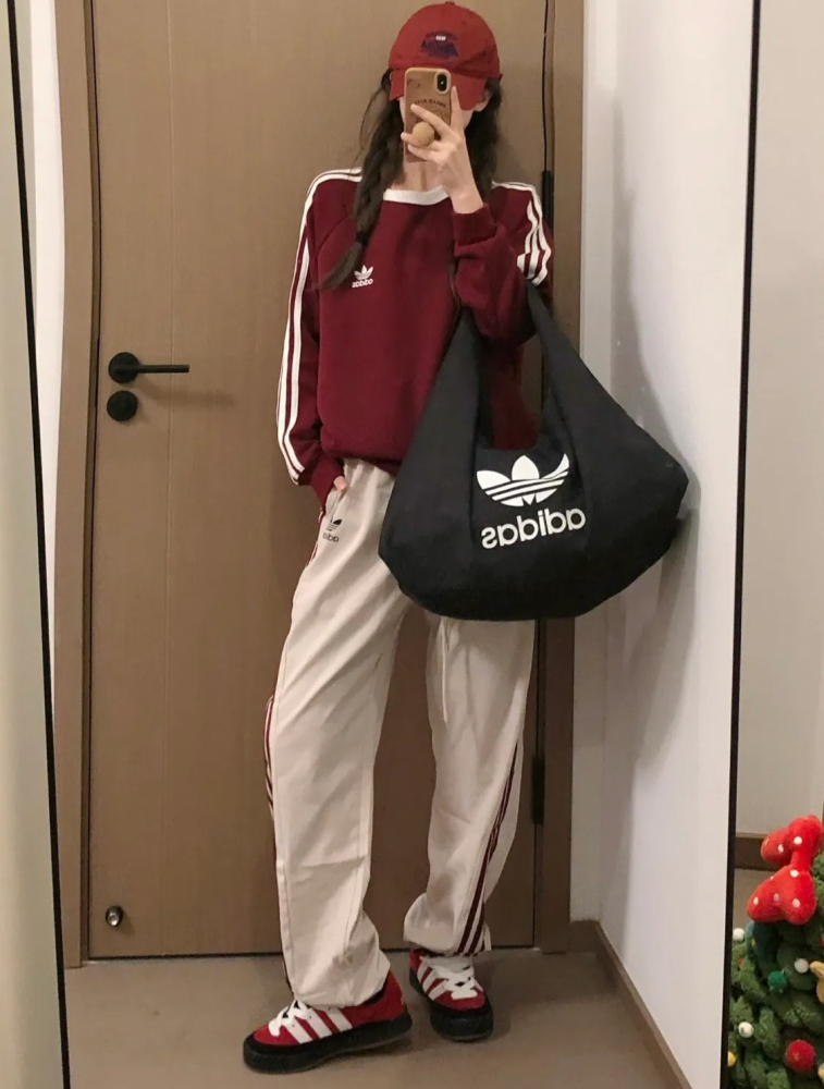 現貨｜ADIDAS ORIGINALS 印花LOGO 雲朵包 單寧黑