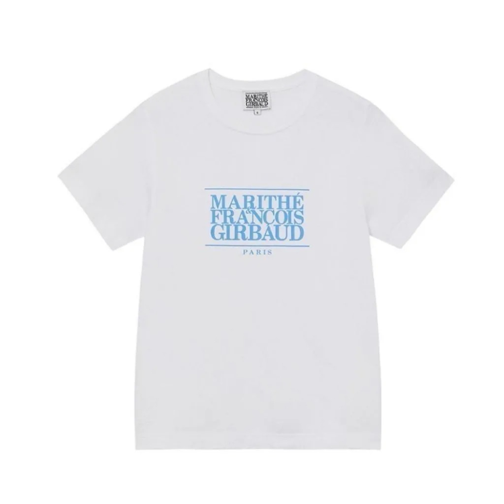 現貨｜MARITHE W CLASSIC LOGO TEE 白色