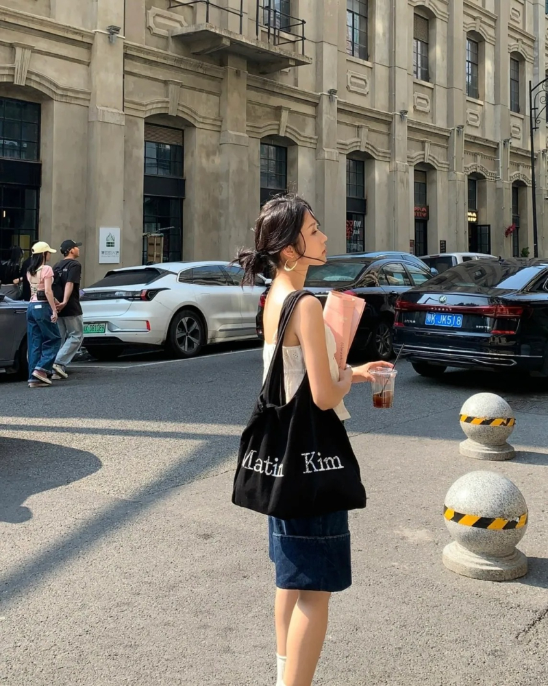 現貨｜MATIN KIM 二合一帆布包 2色