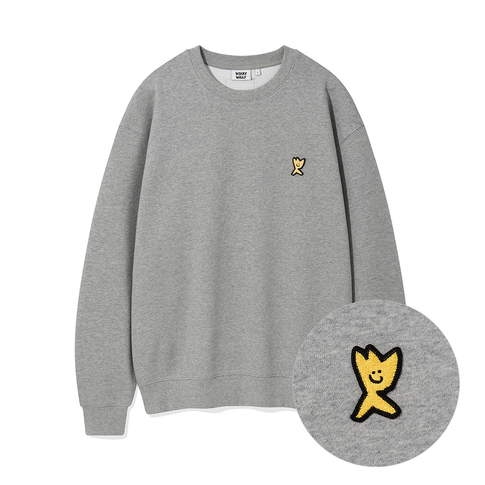 現貨｜WACKY WILLY 刺繡LOGO大學T 4色