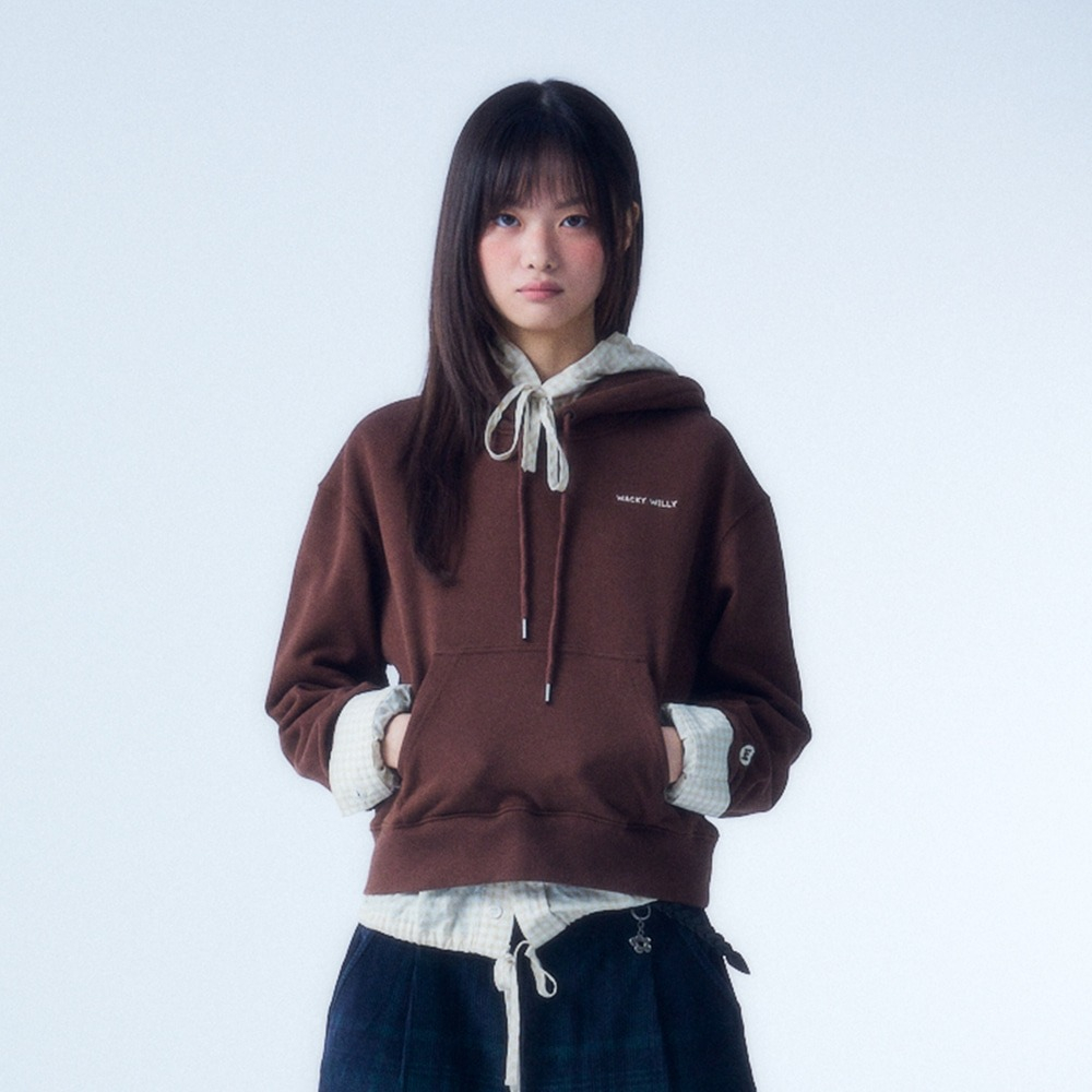 現貨｜WACKY WILLY 小花短版帽T  4色