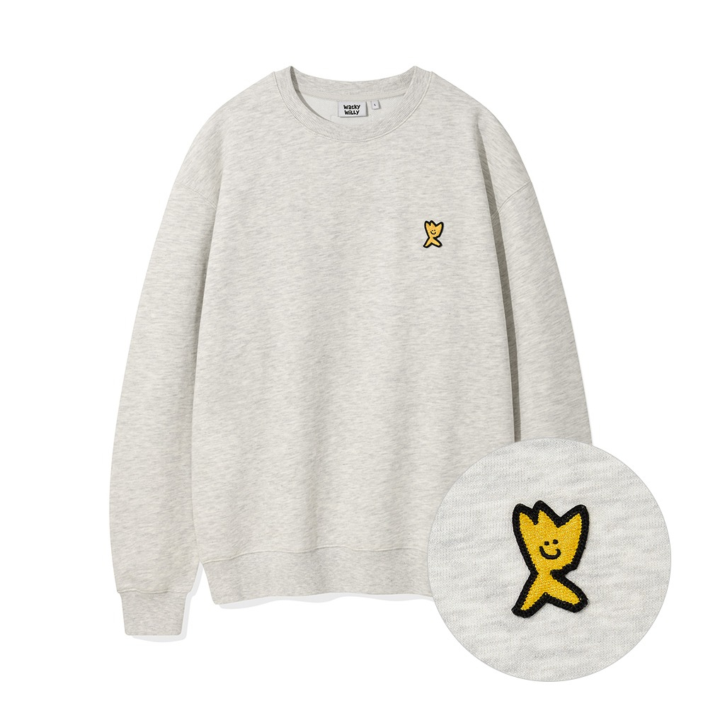 現貨｜WACKY WILLY 刺繡LOGO大學T 4色