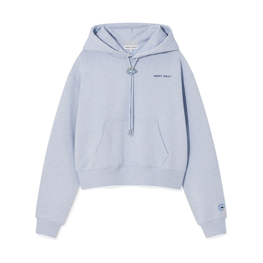 現貨｜WACKY WILLY 小花短版帽T  4色