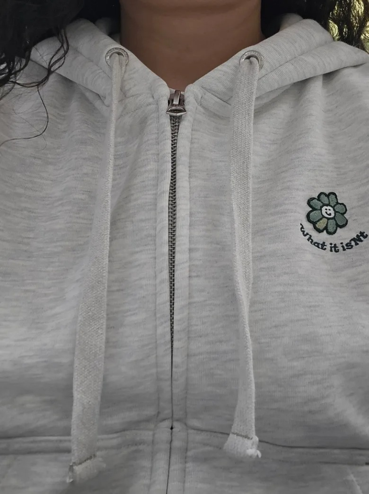 現貨｜WACKY WILLY 刺繡小花短版外套 2色