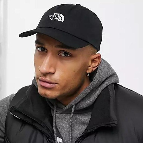 現貨｜THE NORTH FACE LOGO 老帽 黑色