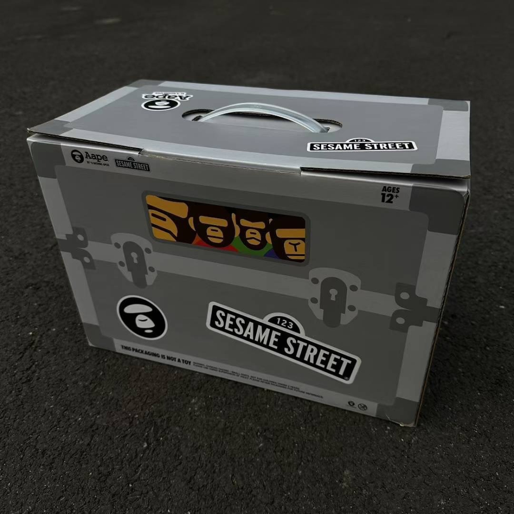 現貨｜AAPE x 芝麻街 聯名公仔