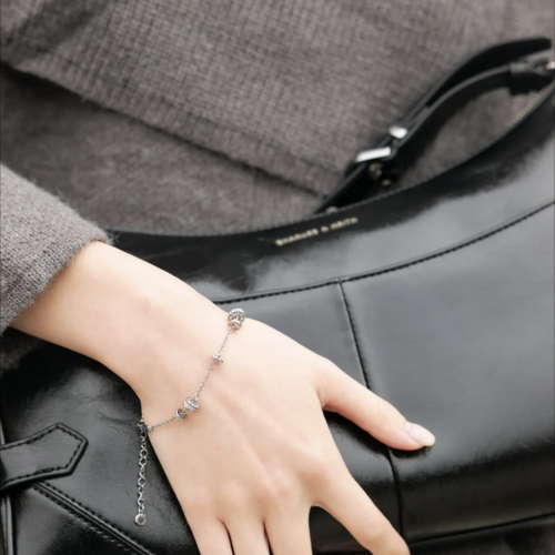 預購｜CHARLES & KEITH 無邊星穹手鍊 銀色